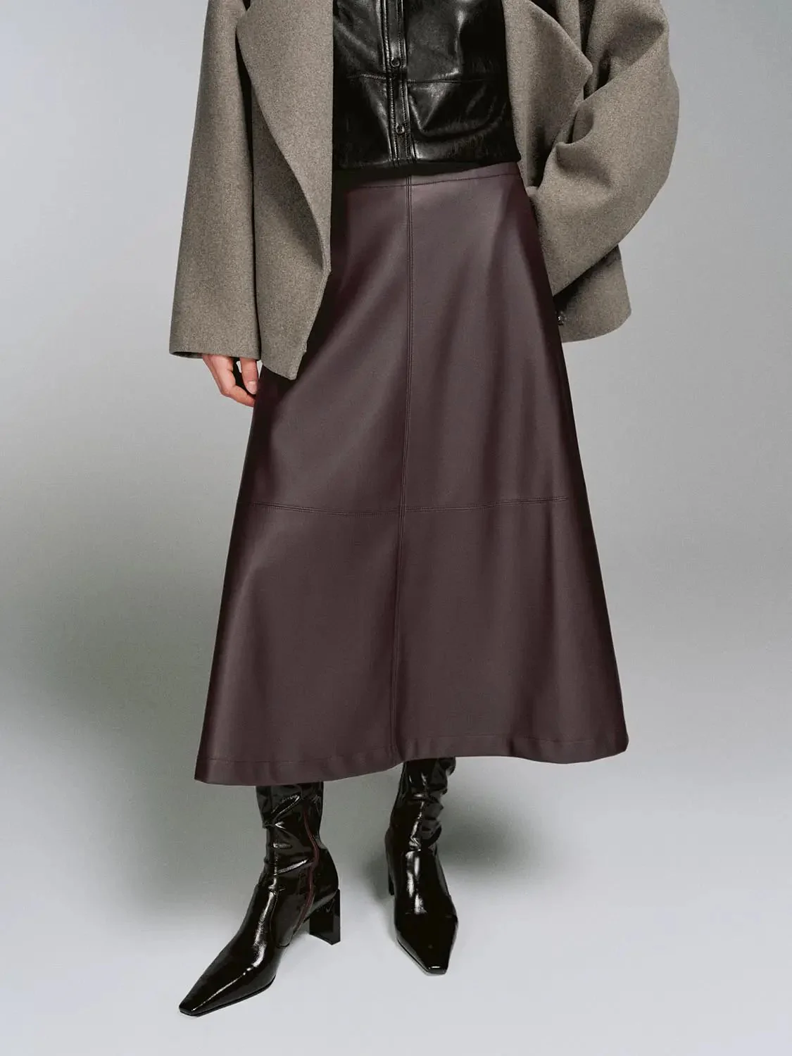 Pull On Midi Skirts