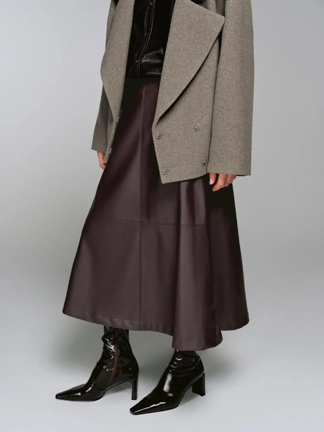Pull On Midi Skirts