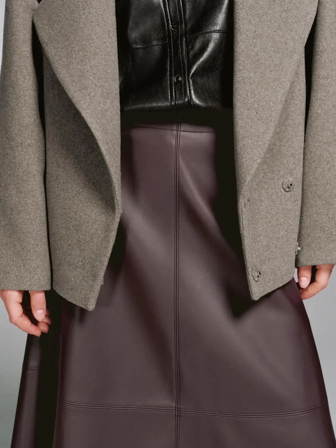 Pull On Midi Skirts
