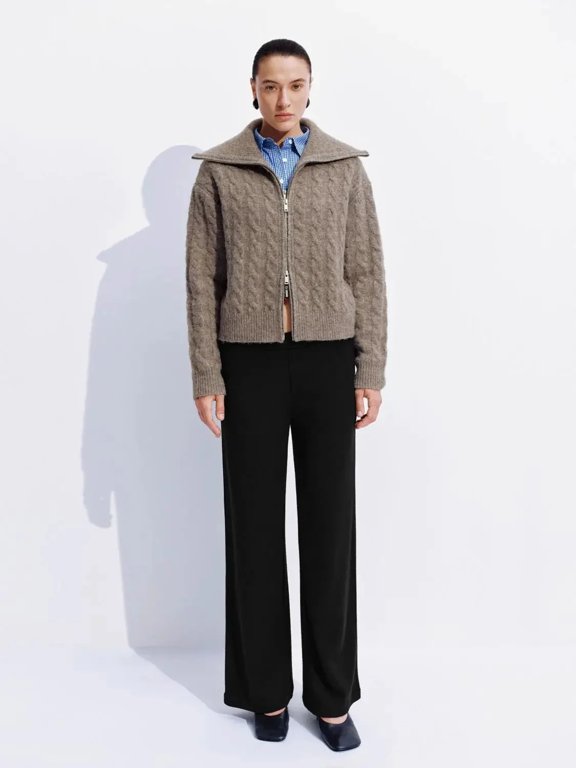 Pull On Wide Leg Pants