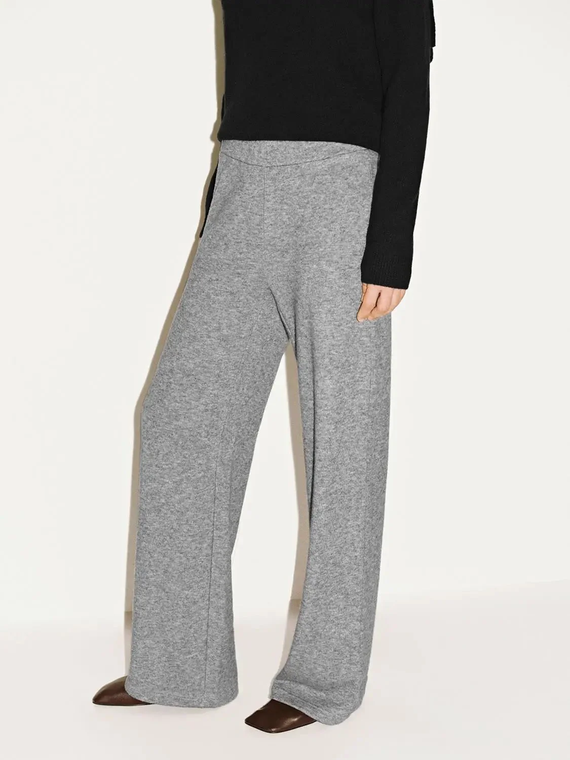 Pull On Wide Leg Pants