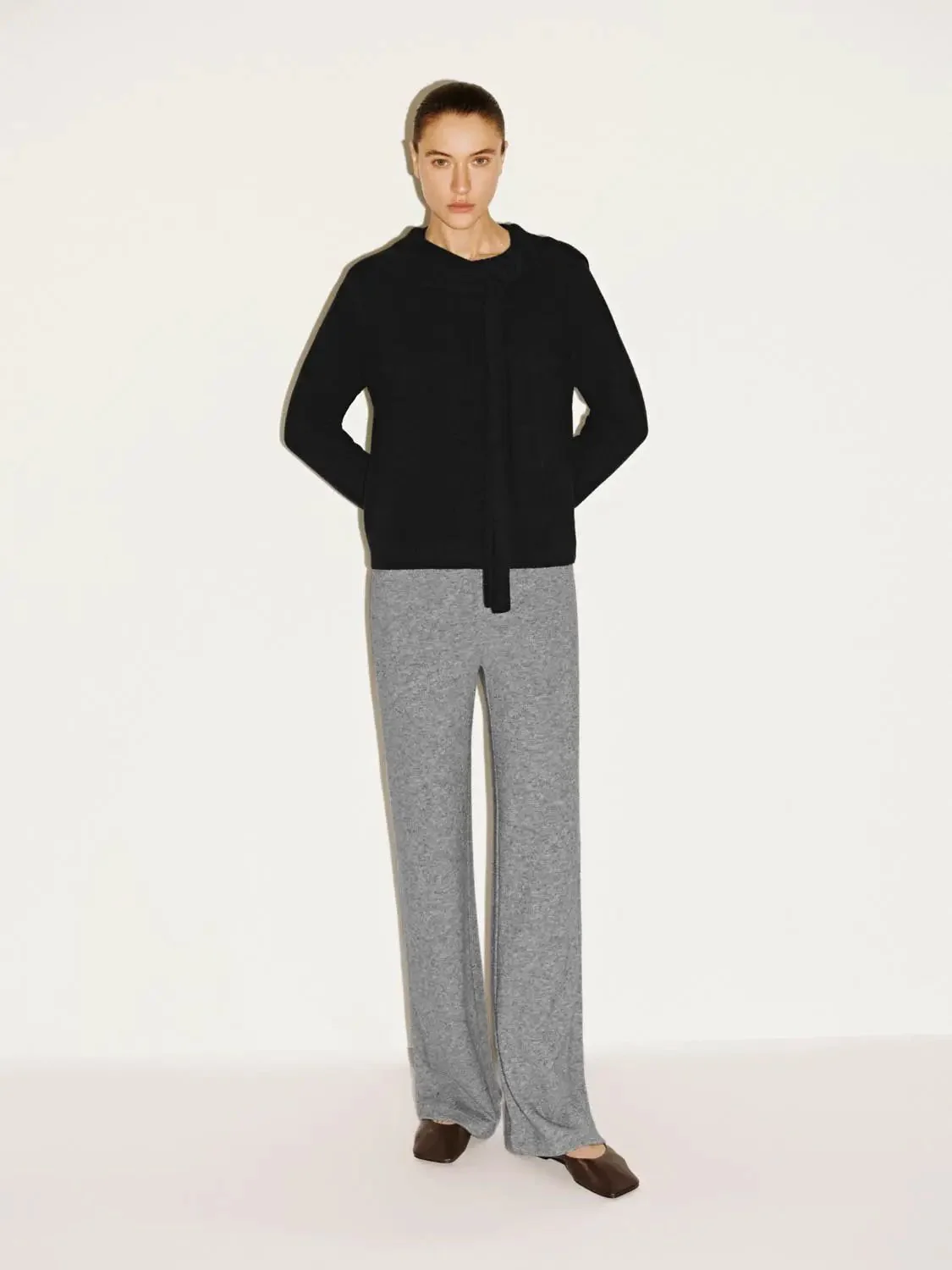 Pull On Wide Leg Pants