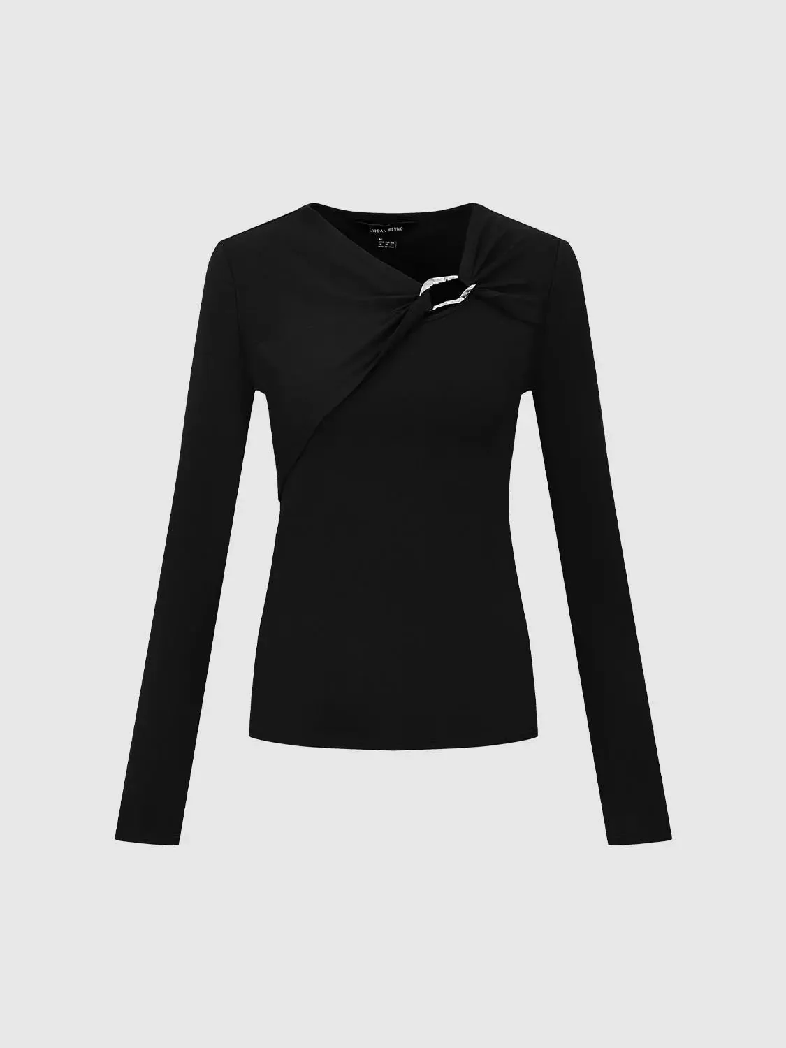 23808-knot-front-long-sleeve-stretch-knit-t-shirts-15.webp Knot Front Long Sleeve Stretch Knit T Shirts