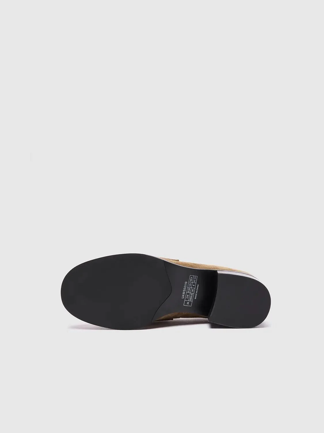 Chunky Mid Heeled Loafers