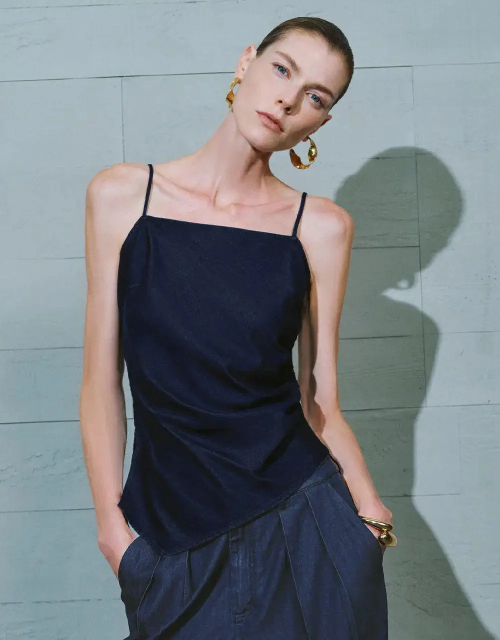 2386-lyocell-blend-cami-top-with-asymmetric-draping-cami-top-1.webp Lyocell Blend Cami Top With Asymmetric Draping Cami Top