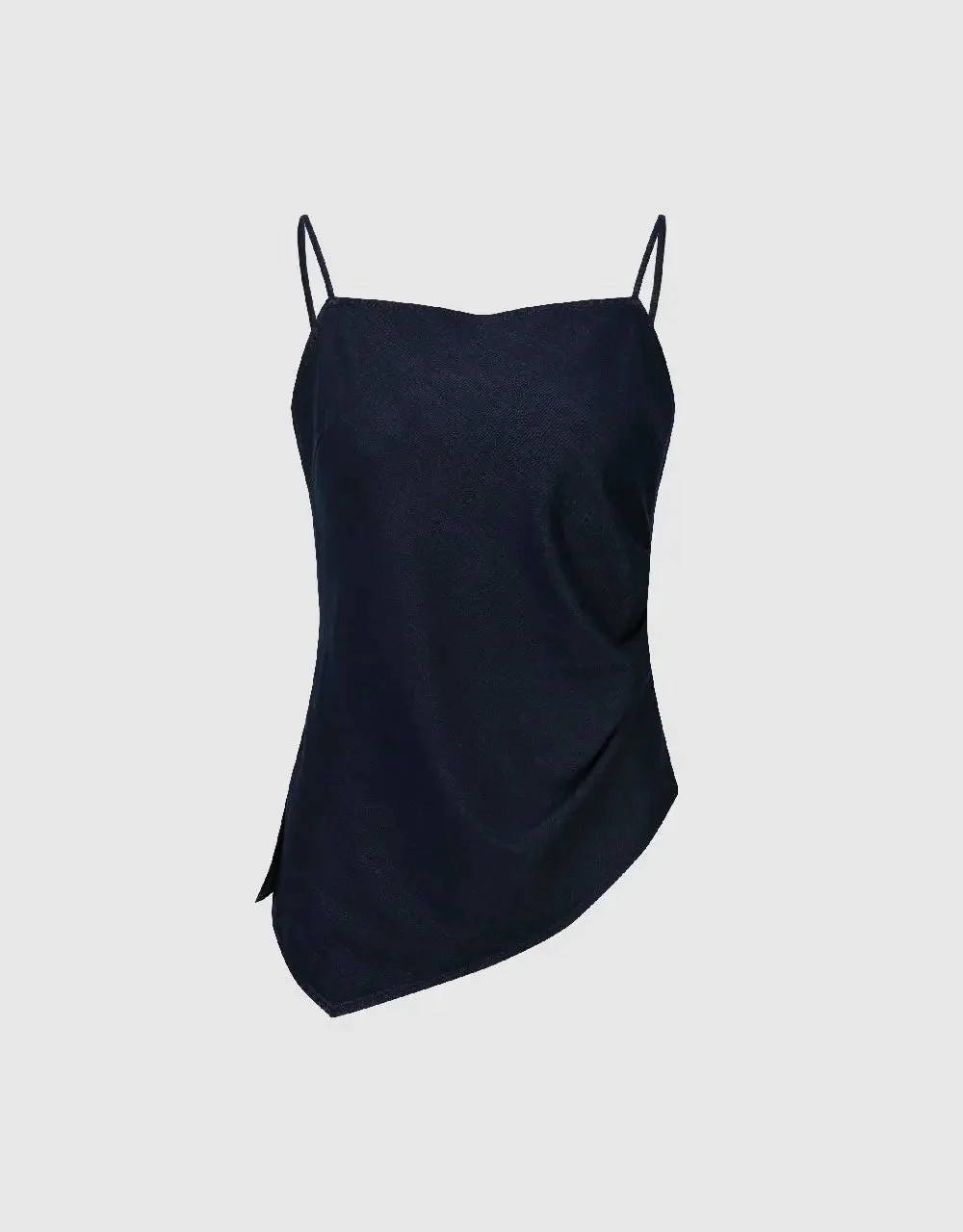 2386-lyocell-blend-cami-top-with-asymmetric-draping-cami-top-2.webp Lyocell Blend Cami Top With Asymmetric Draping Cami Top