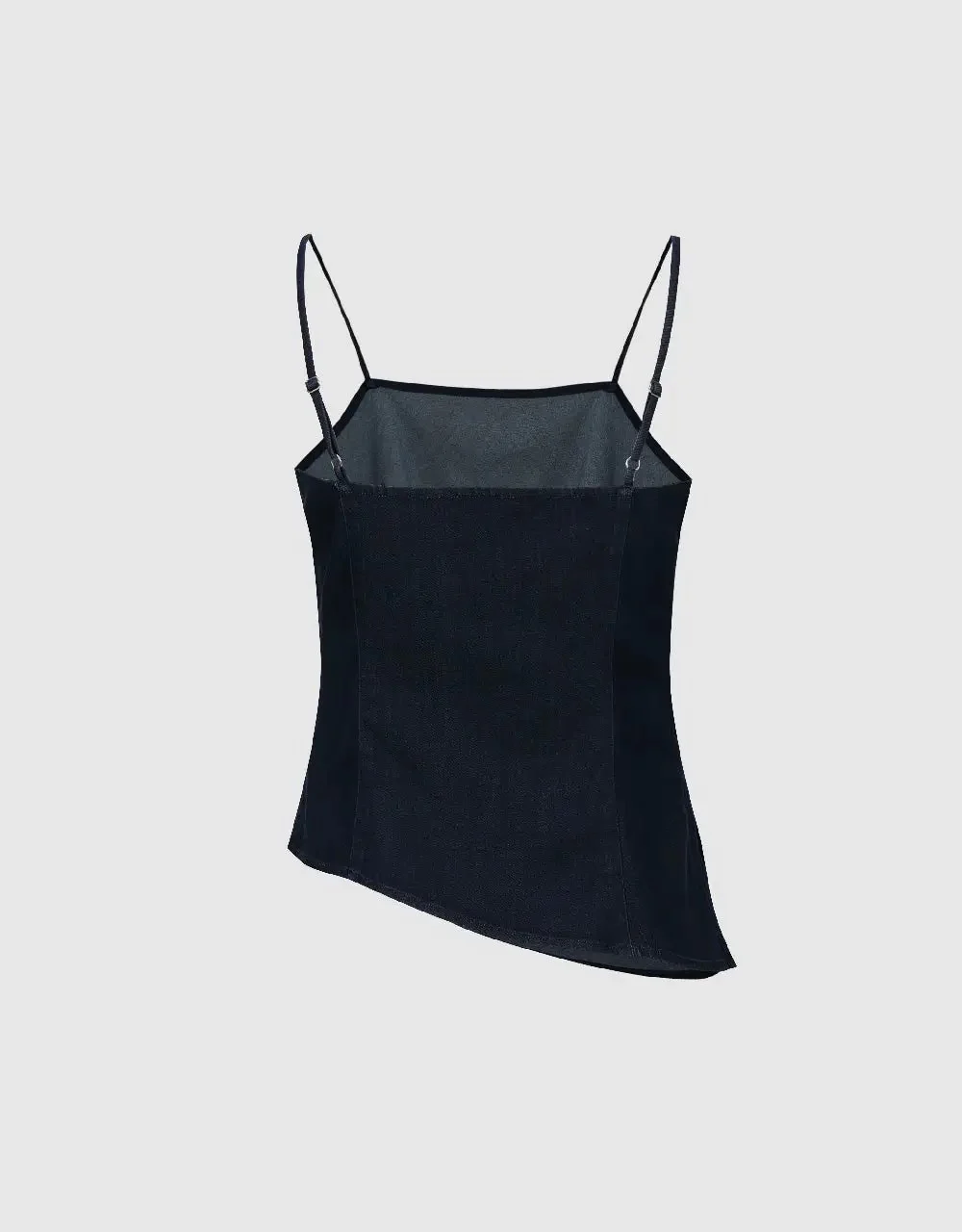2386-lyocell-blend-cami-top-with-asymmetric-draping-cami-top-5.webp Lyocell Blend Cami Top With Asymmetric Draping Cami Top