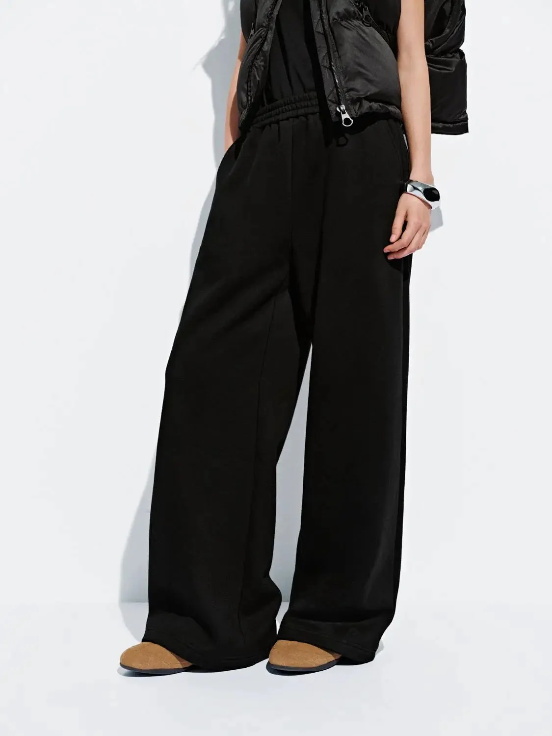 Pull On Wide Leg Pants