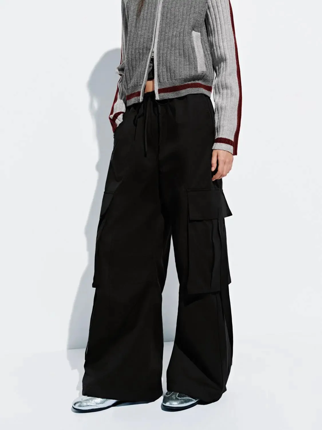 Cargo Wide Leg Pants