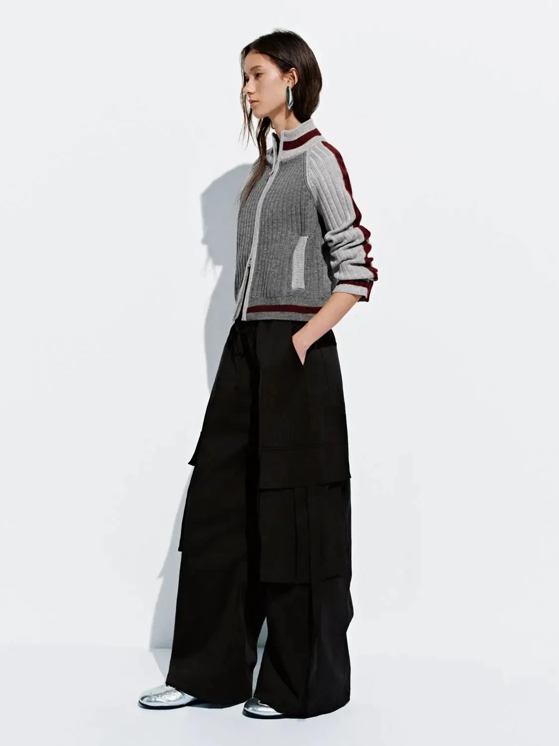 Cargo Wide Leg Pants