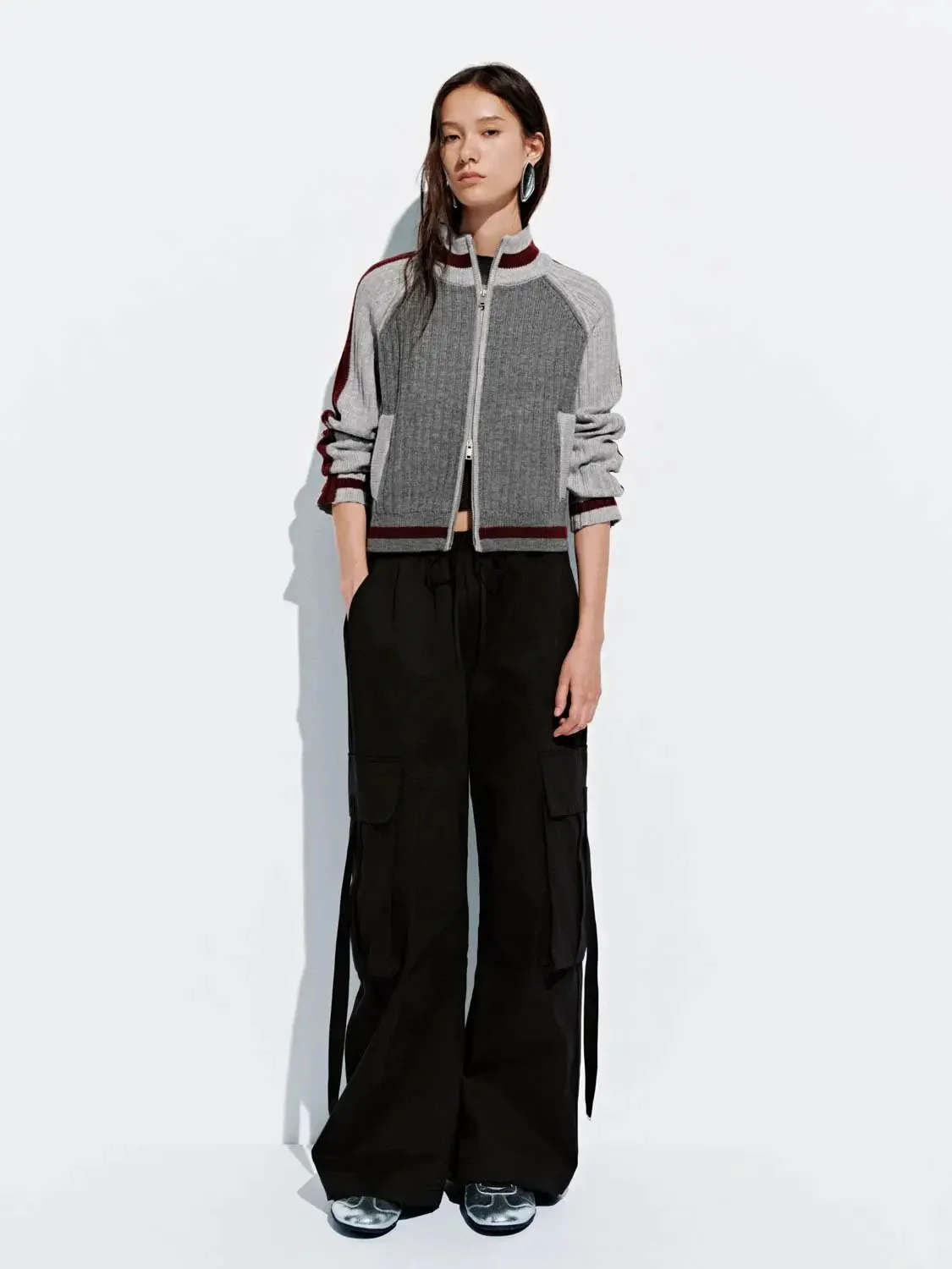 Cargo Wide Leg Pants