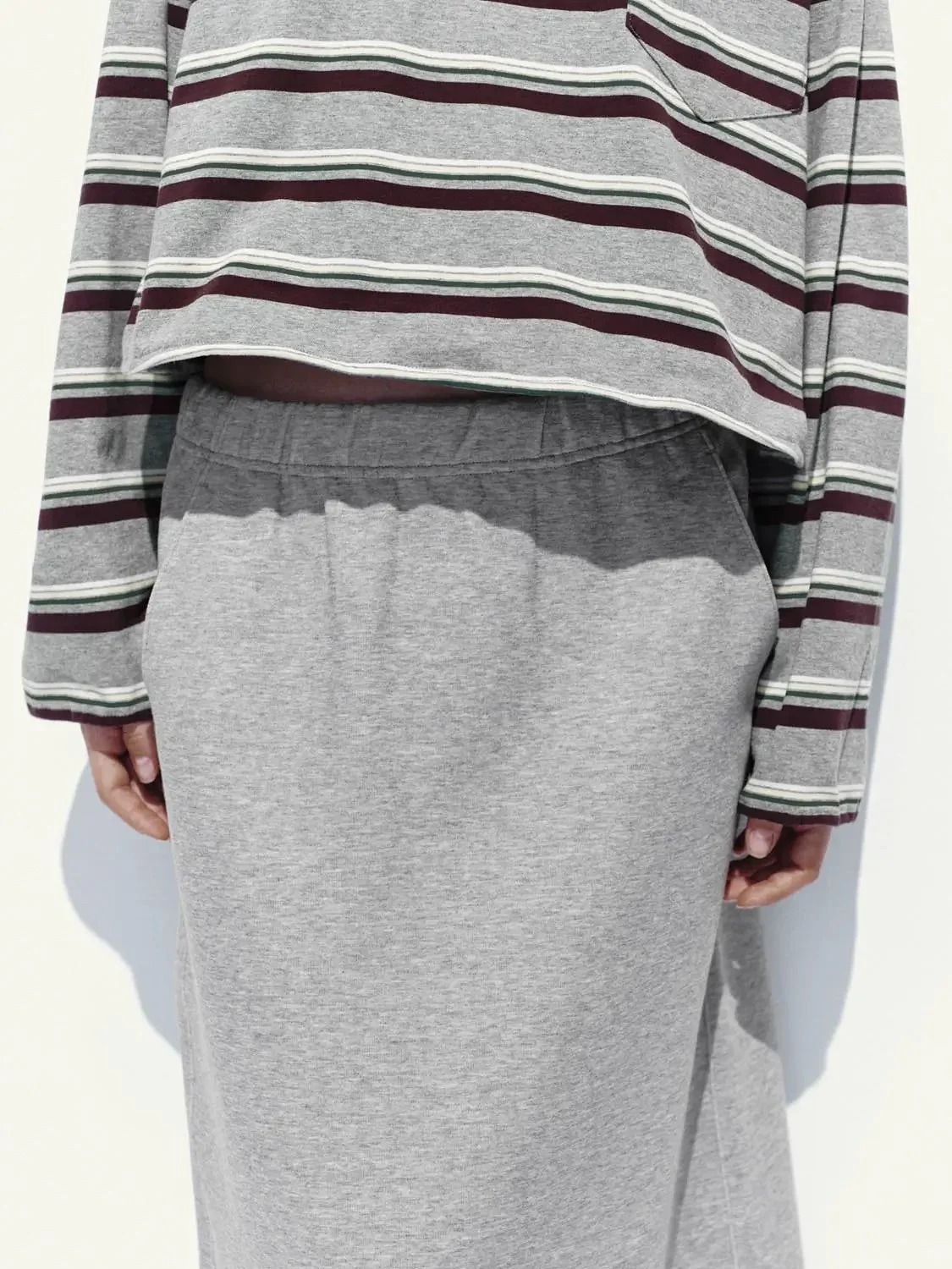 Pull On Straight Midi Skirts