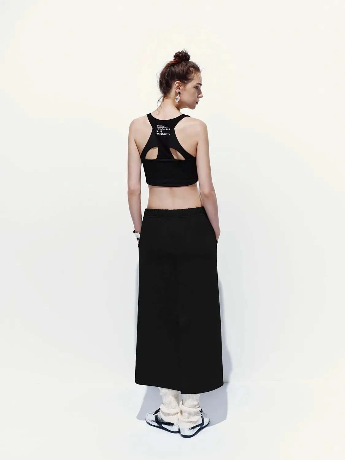 Pull On Straight Midi Skirts