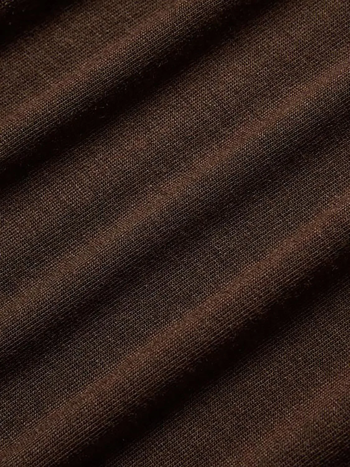 Cashmere Wool Blend Relaxed Knit Long Sleeve T Shirts