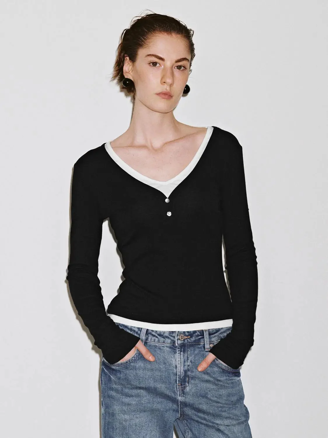 24055-lyocell-wool-blend-v-neck-henley-t-shirt-17.webp Lyocell Wool Blend V-Neck Henley T-Shirt