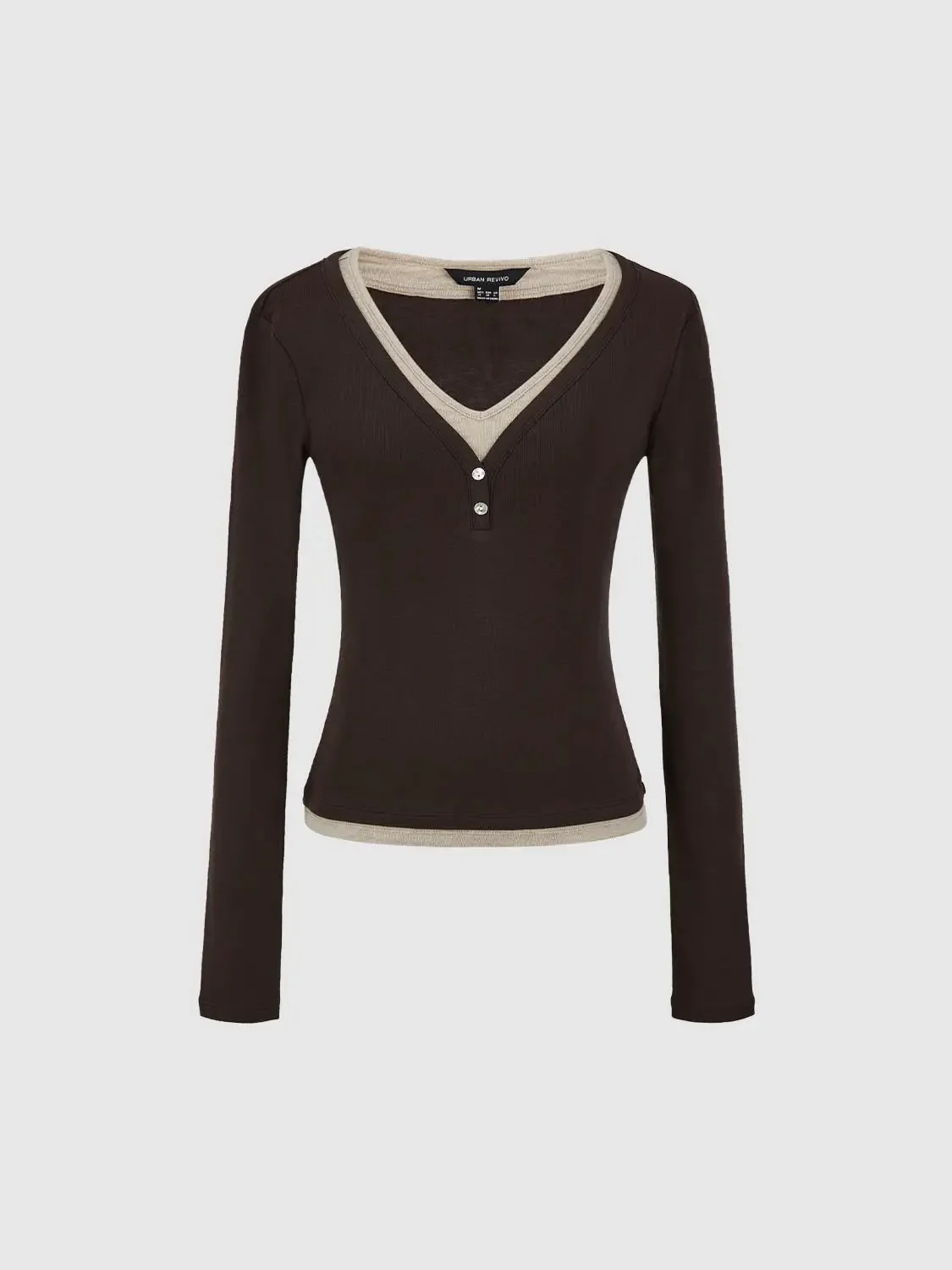 24055-lyocell-wool-blend-v-neck-henley-t-shirt-7.webp Lyocell Wool Blend V-Neck Henley T-Shirt