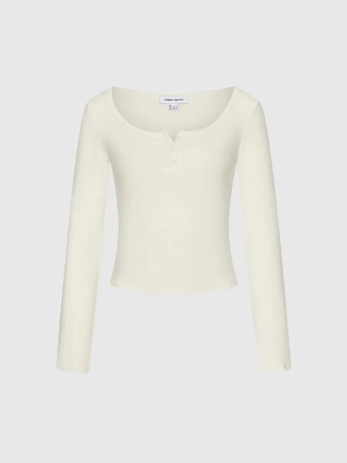 24078-cotton-blend-button-top-scoop-neck-t-shirt-23.webp Cotton Blend Button Top Scoop Neck T Shirt