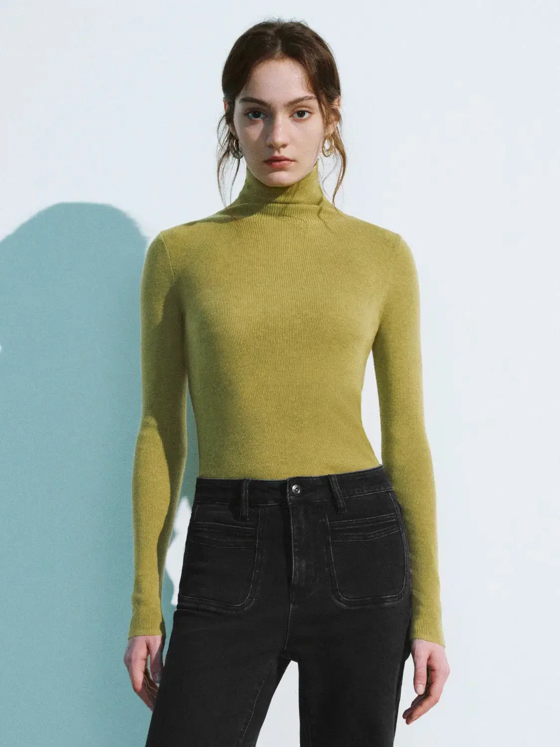 24150-turtle-neck-skinny-knitted-t-shirt-27.webp Turtle Neck Skinny Knitted T-Shirt