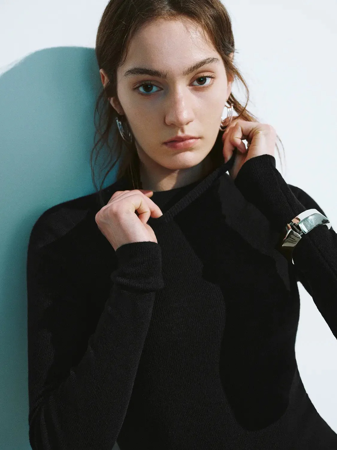 24150-turtle-neck-skinny-knitted-t-shirt-6.webp Turtle Neck Skinny Knitted T-Shirt