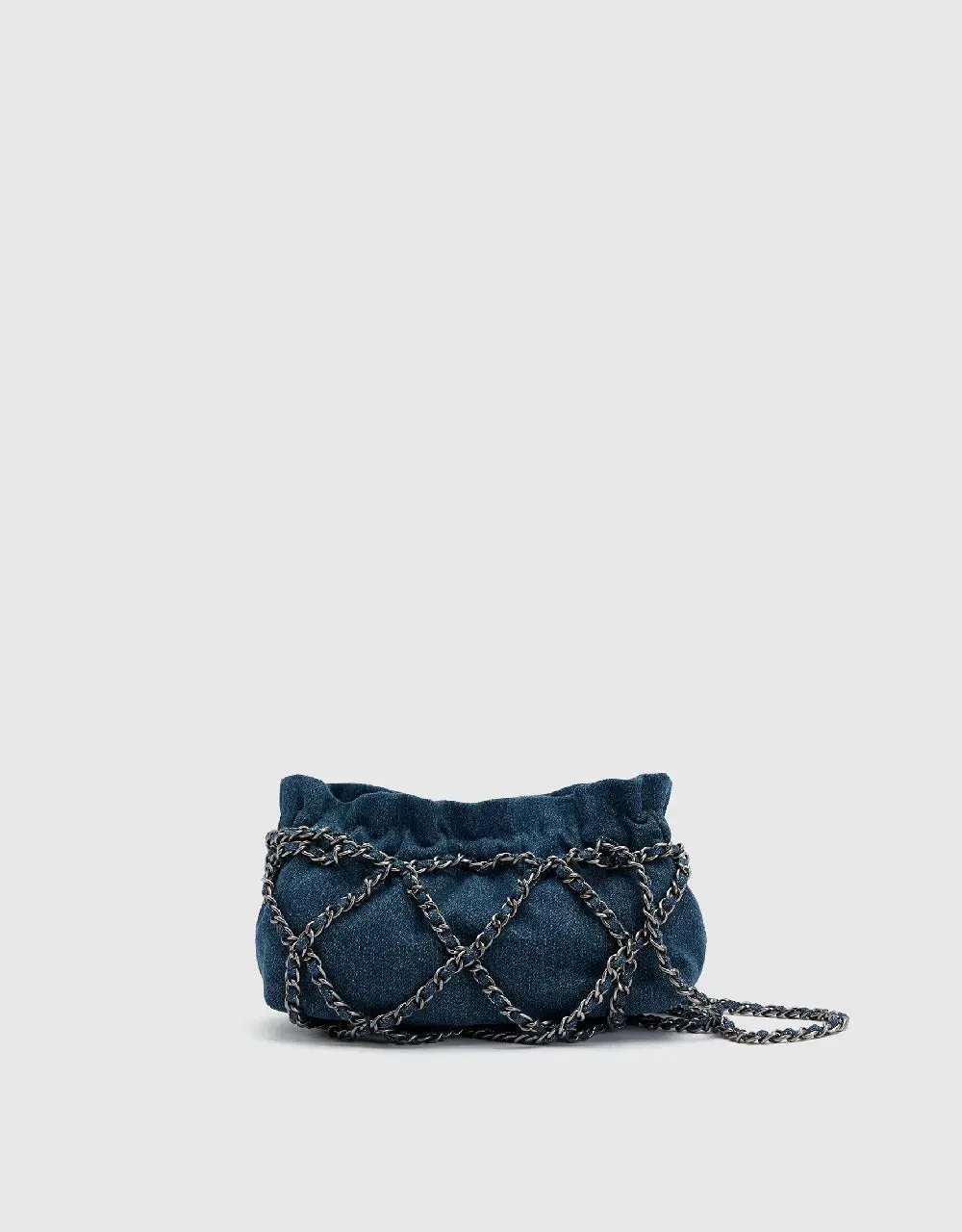 24195-denim-ruched-chain-textured-shoulder-bag-8.webp Denim Ruched Chain Textured Shoulder Bag