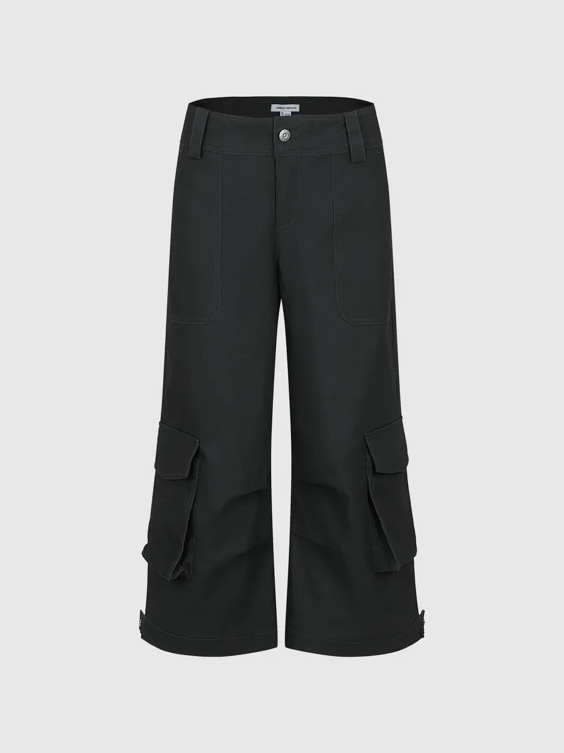 24342-flap-pocket-wide-leg-cargo-pants-2.webp Flap Pocket Wide Leg Cargo Pants