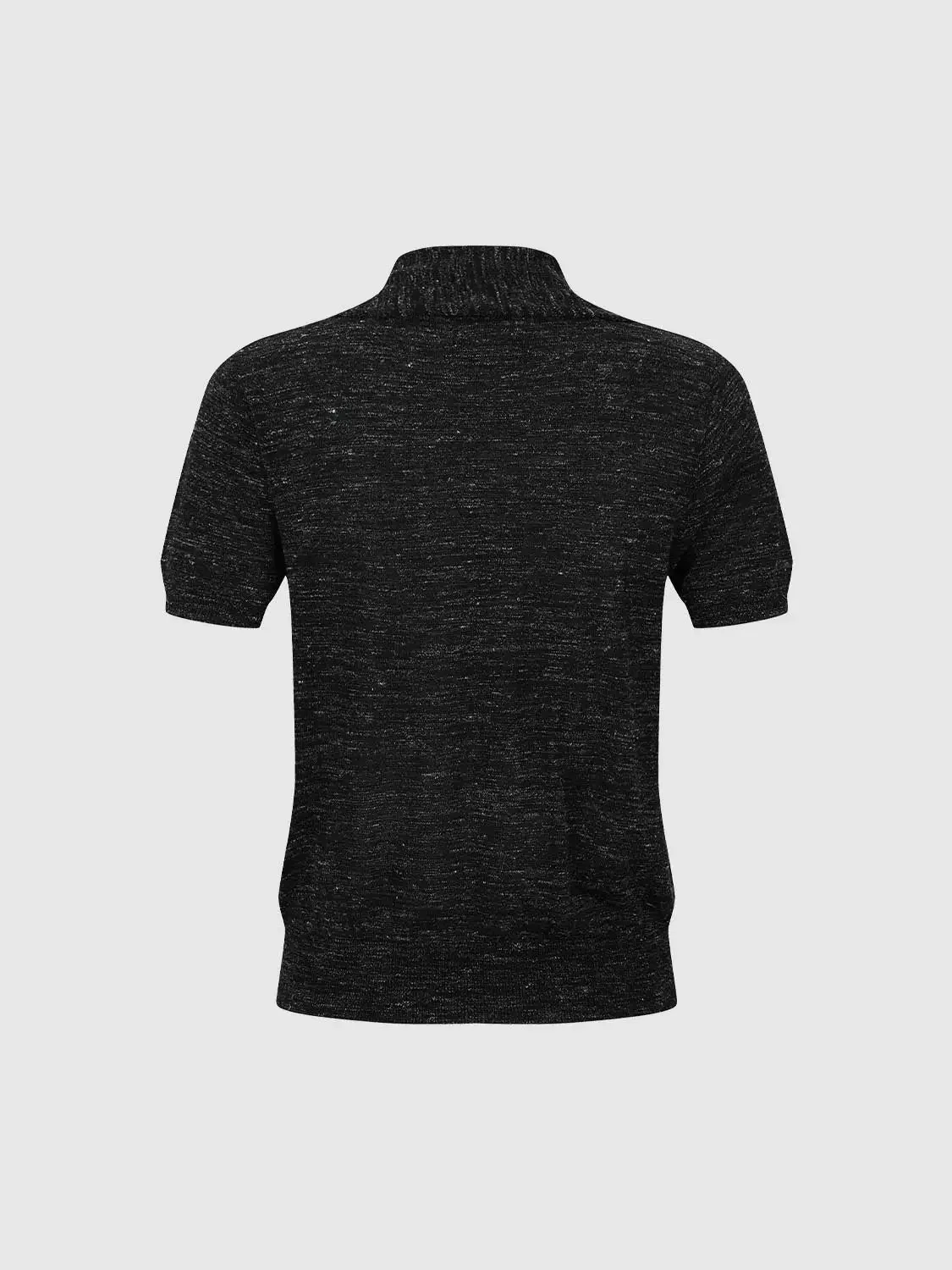 24367-linen-blend-tie-neck-knitted-t-shirts-2.webp Linen Blend Tie Neck Knitted T-Shirts