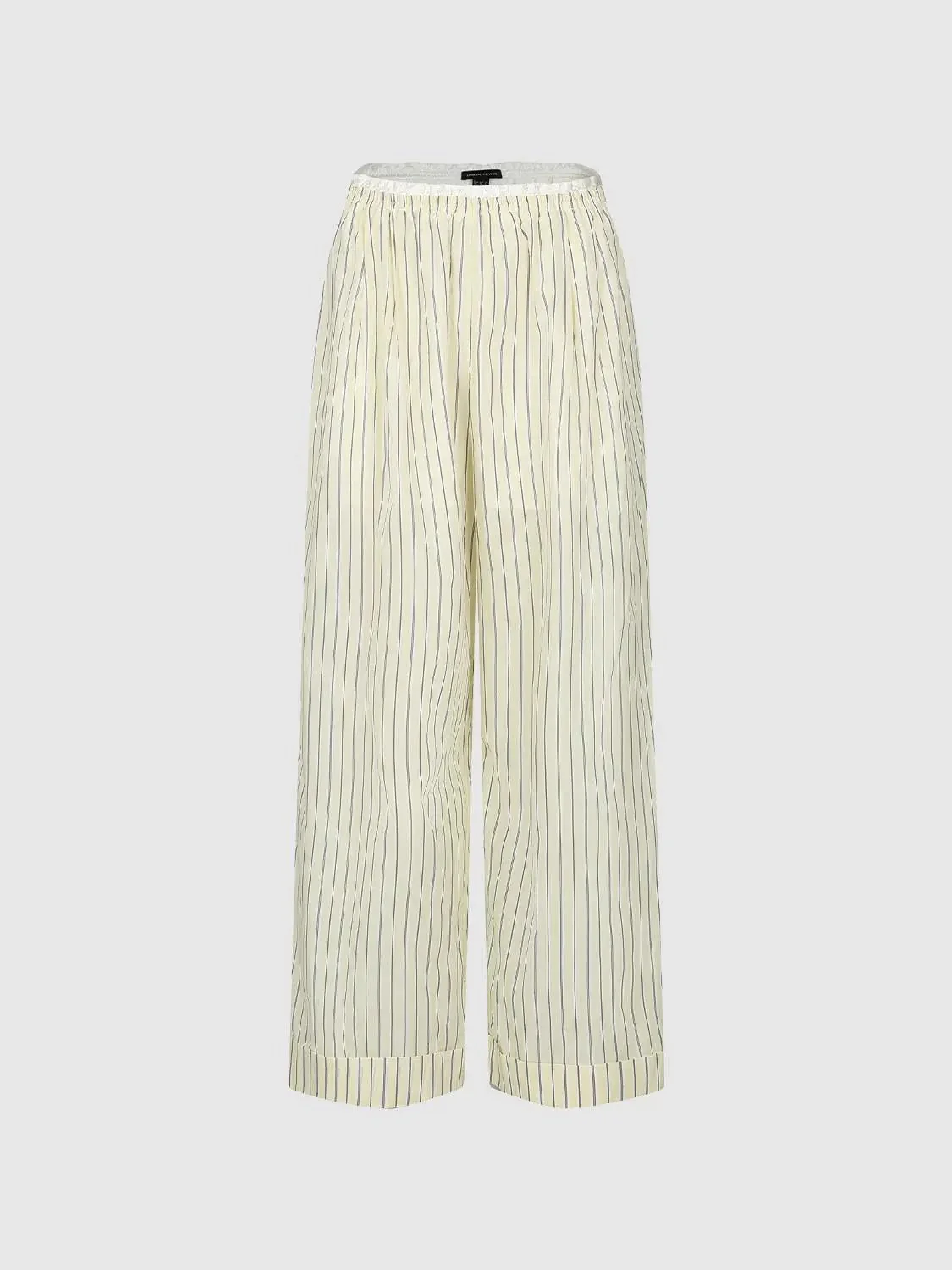 24374-pull-on-contrast-striped-wide-leg-pants-2.webp Pull On Contrast Striped Wide Leg Pants