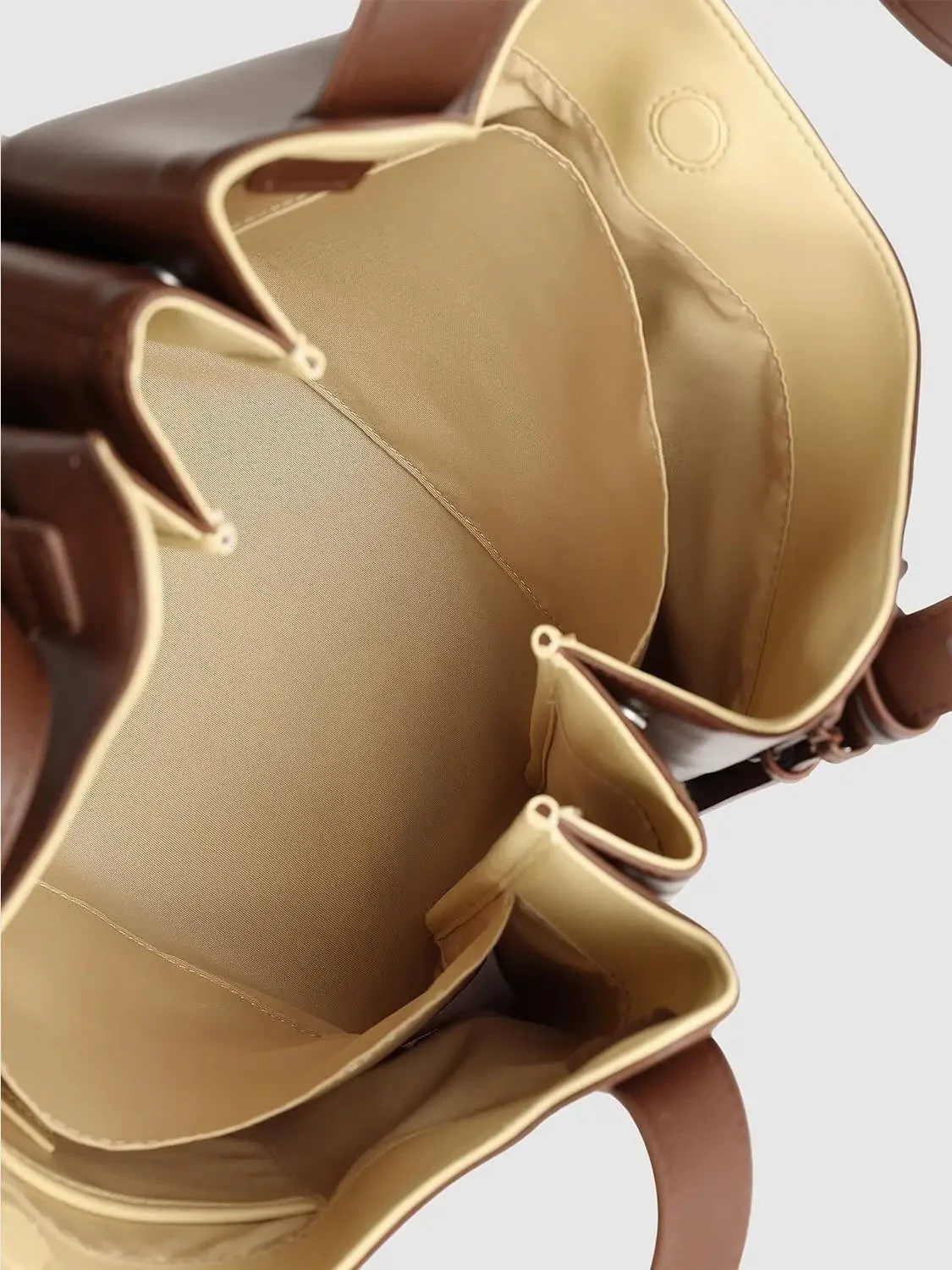 Faux Leather Oversized Shoulder Bags