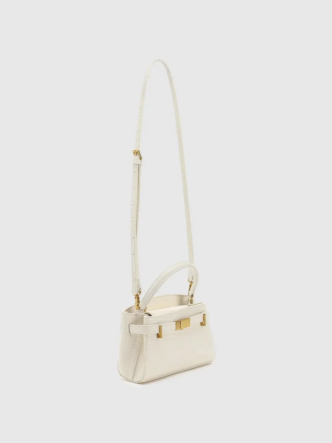 24401-faux-leather-buckle-detail-hand-shoulder-bags-3.webp Faux Leather Buckle Detail Hand Shoulder Bags
