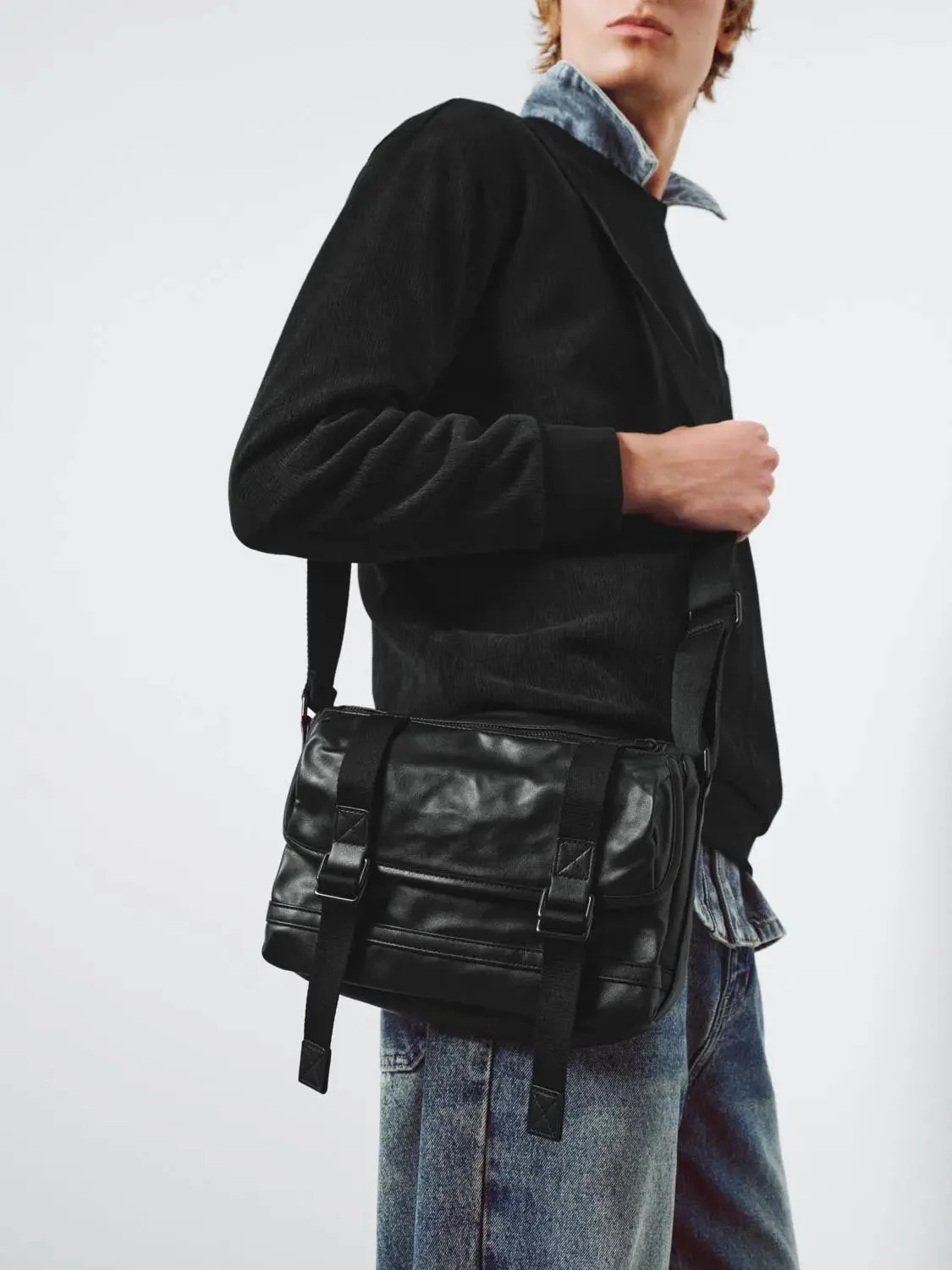 24404-faux-leather-buckle-detail-crossbody-bags-8.webp Faux Leather Buckle Detail Crossbody Bags