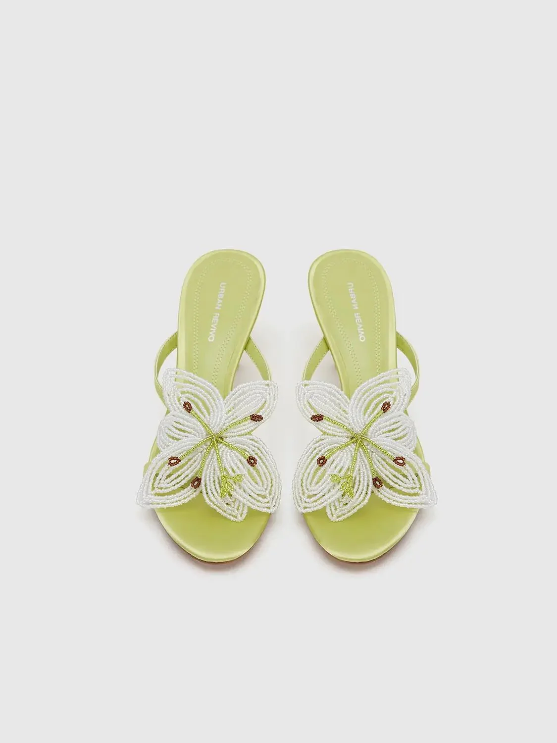 High Heeled Slippers