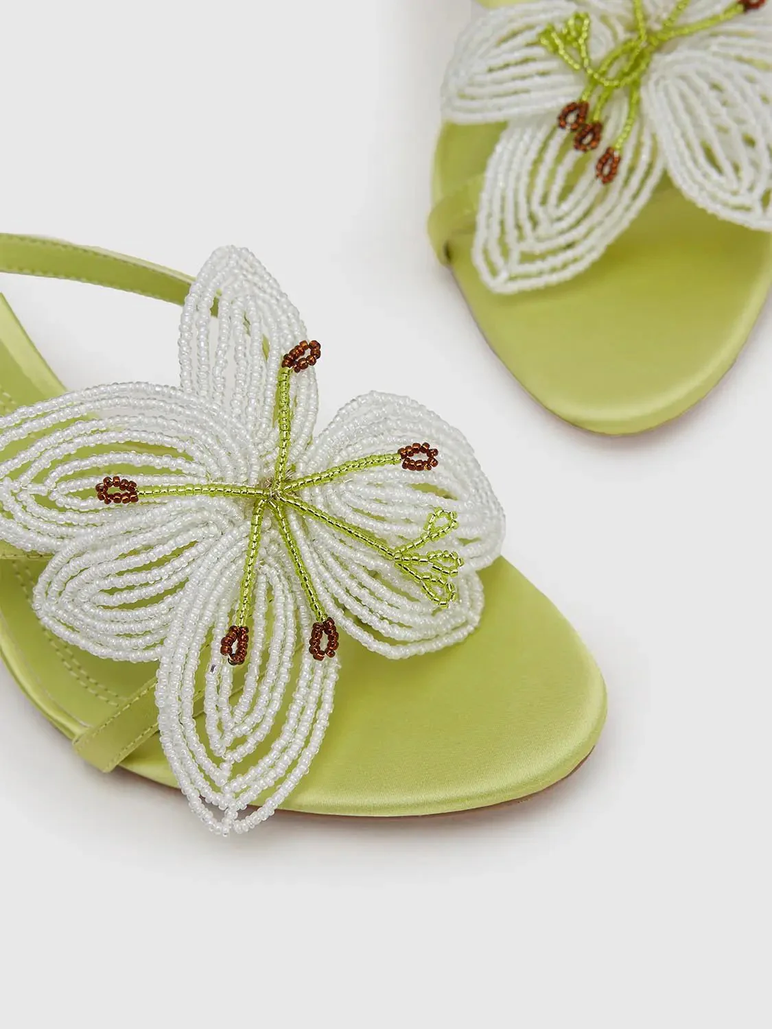 High Heeled Slippers