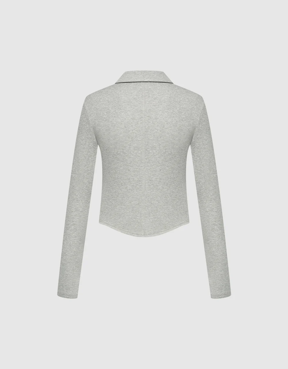 24424-zipper-front-skinny-shirt-5.webp Zipper Front Skinny Shirt