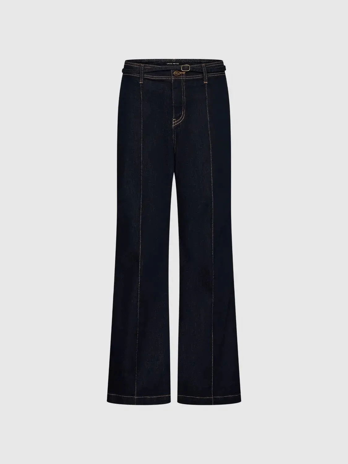 2517-seamed-belted-flare-jeans-2.webp Seamed Belted Flare Jeans