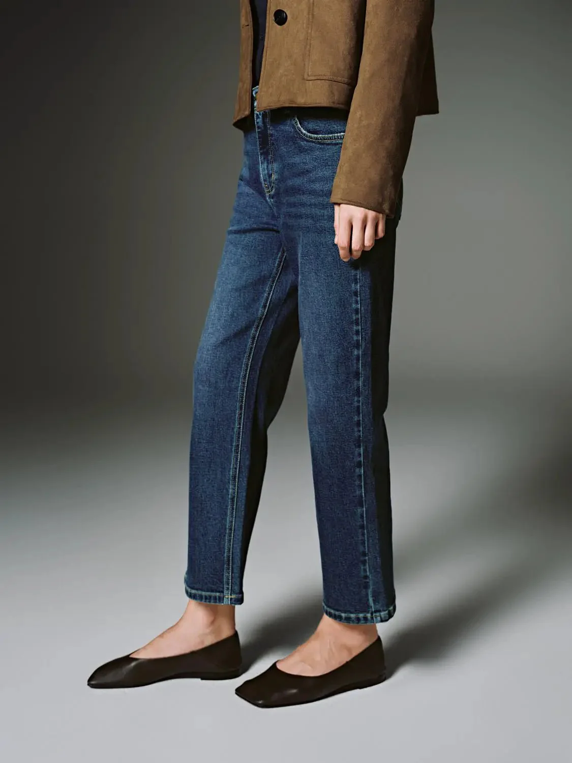 Straight Leg Jeans