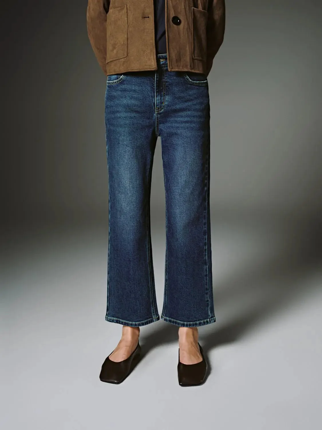 Straight Leg Jeans