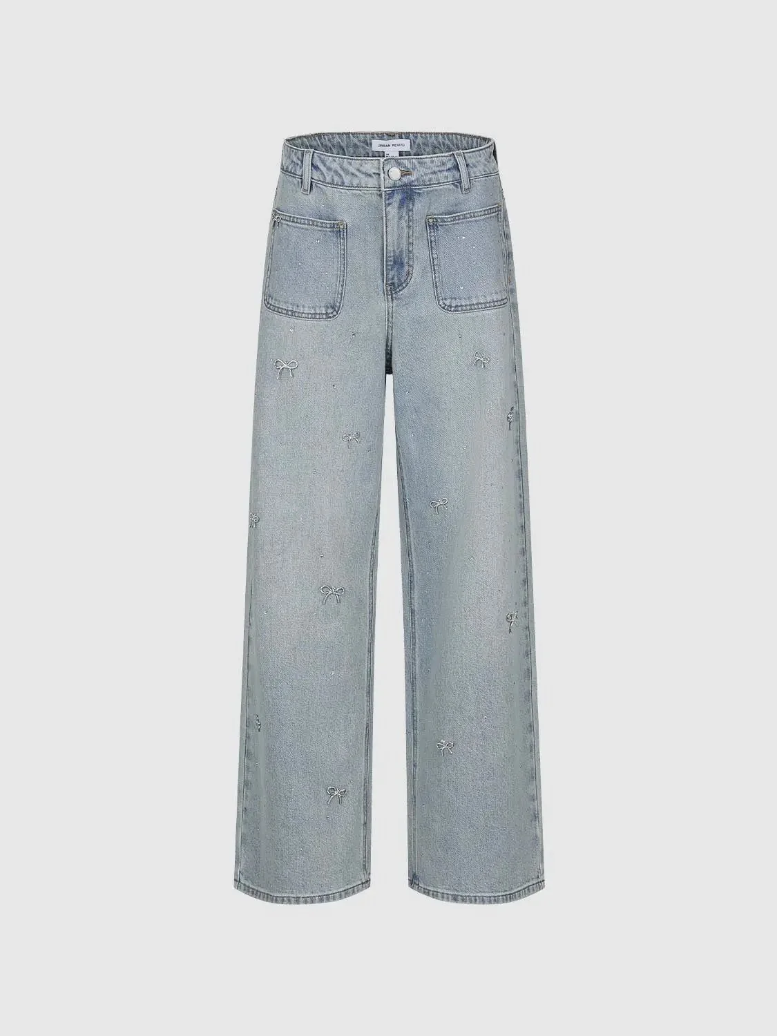 2566-bow-detail-wide-leg-jeans-2.webp Bow Detail Wide Leg Jeans