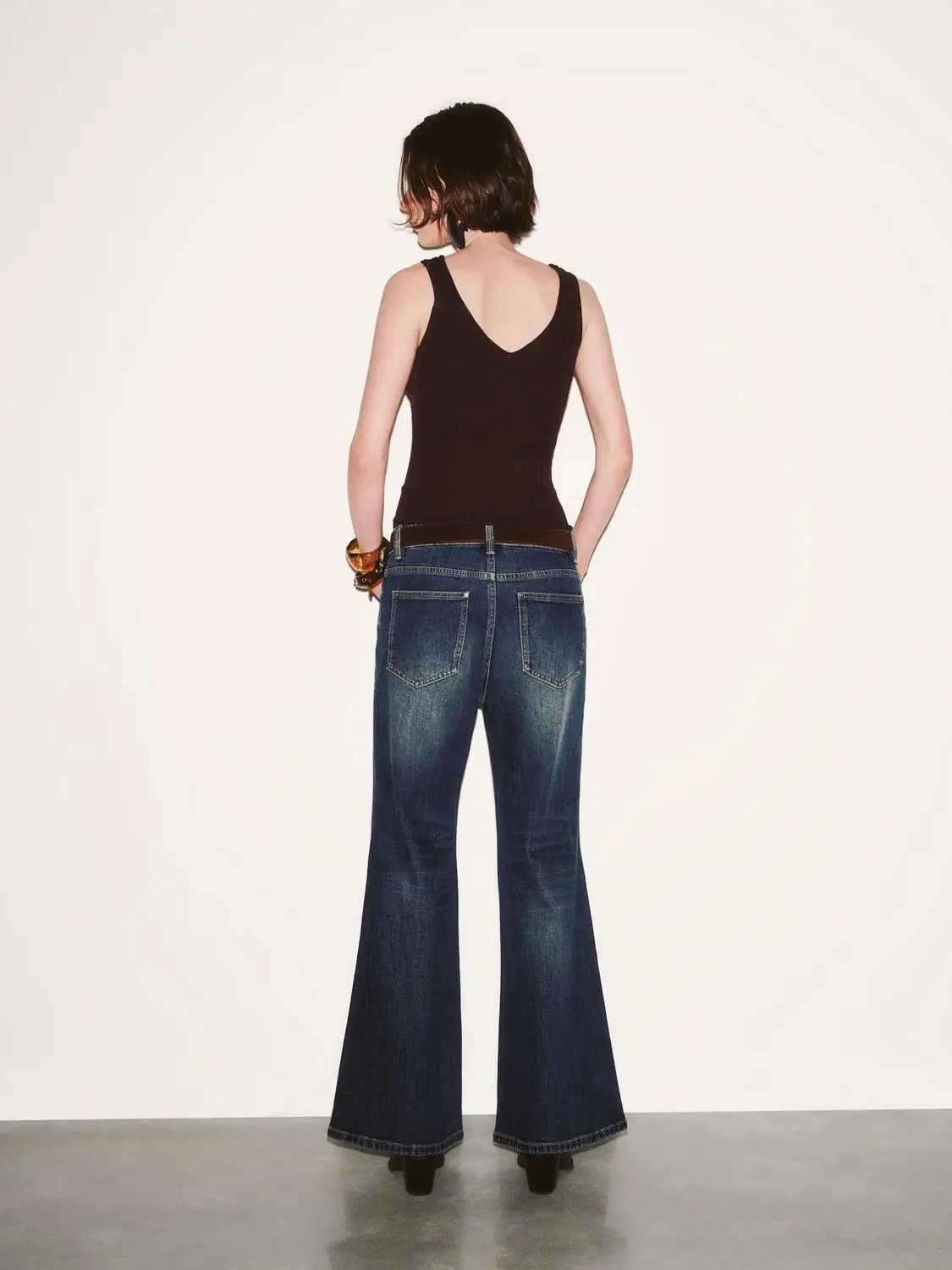 2702-belted-flare-leg-jeans-4.webp Belted Flare Leg Jeans