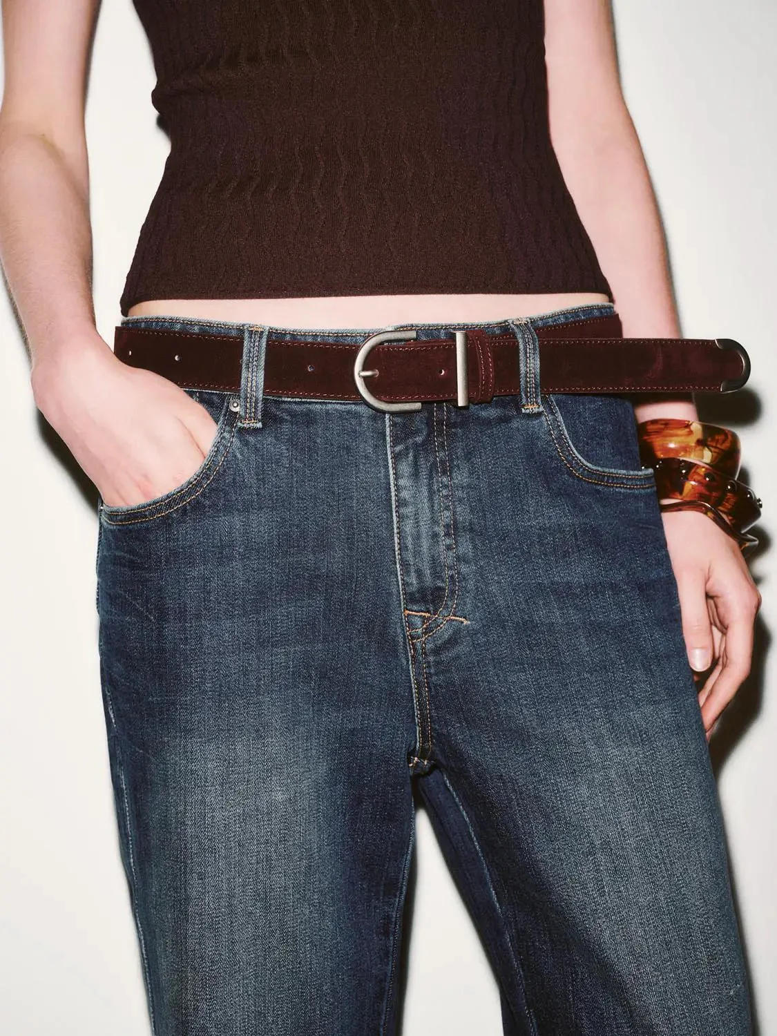 2702-belted-flare-leg-jeans-5.webp Belted Flare Leg Jeans