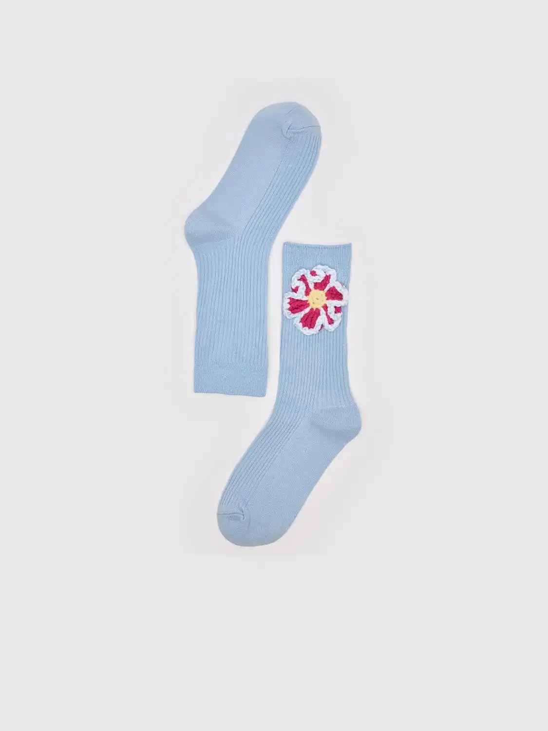 274-soft-cotton-blend-crochet-floral-embellished-socks-2.webp Soft Cotton Blend Crochet Floral Embellished Socks