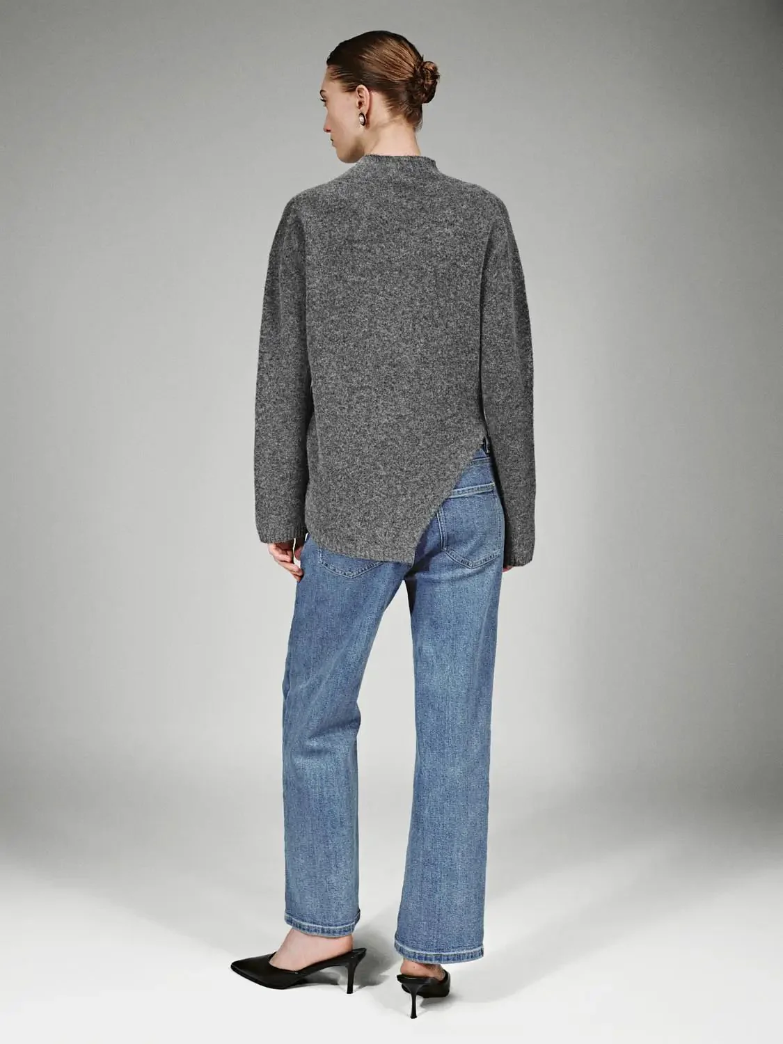 2740-cotton-denim-washed-cropped-straight-leg-jeans-4.webp Cotton Denim Washed Cropped Straight Leg Jeans