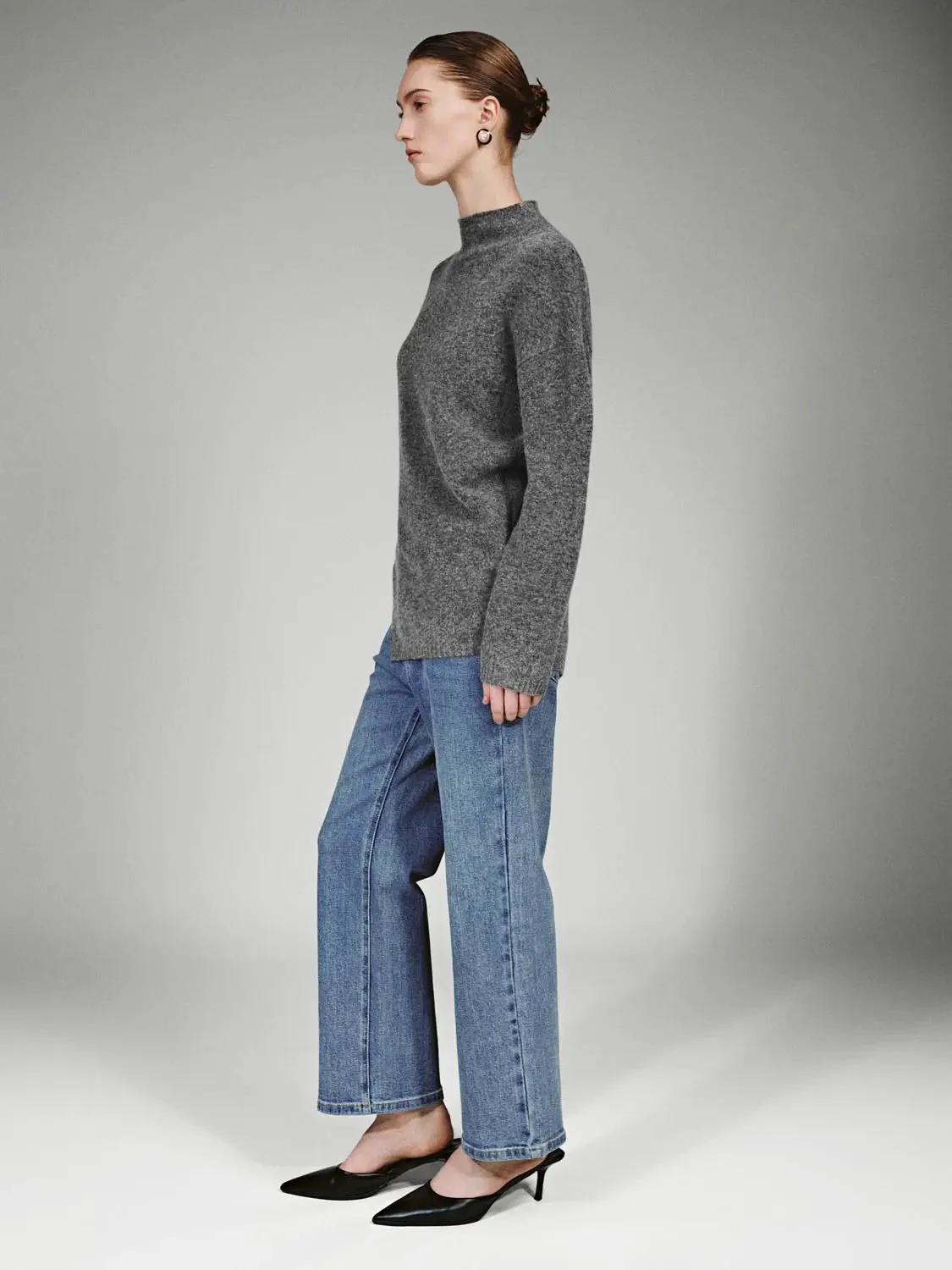 2740-cotton-denim-washed-cropped-straight-leg-jeans-6.webp Cotton Denim Washed Cropped Straight Leg Jeans