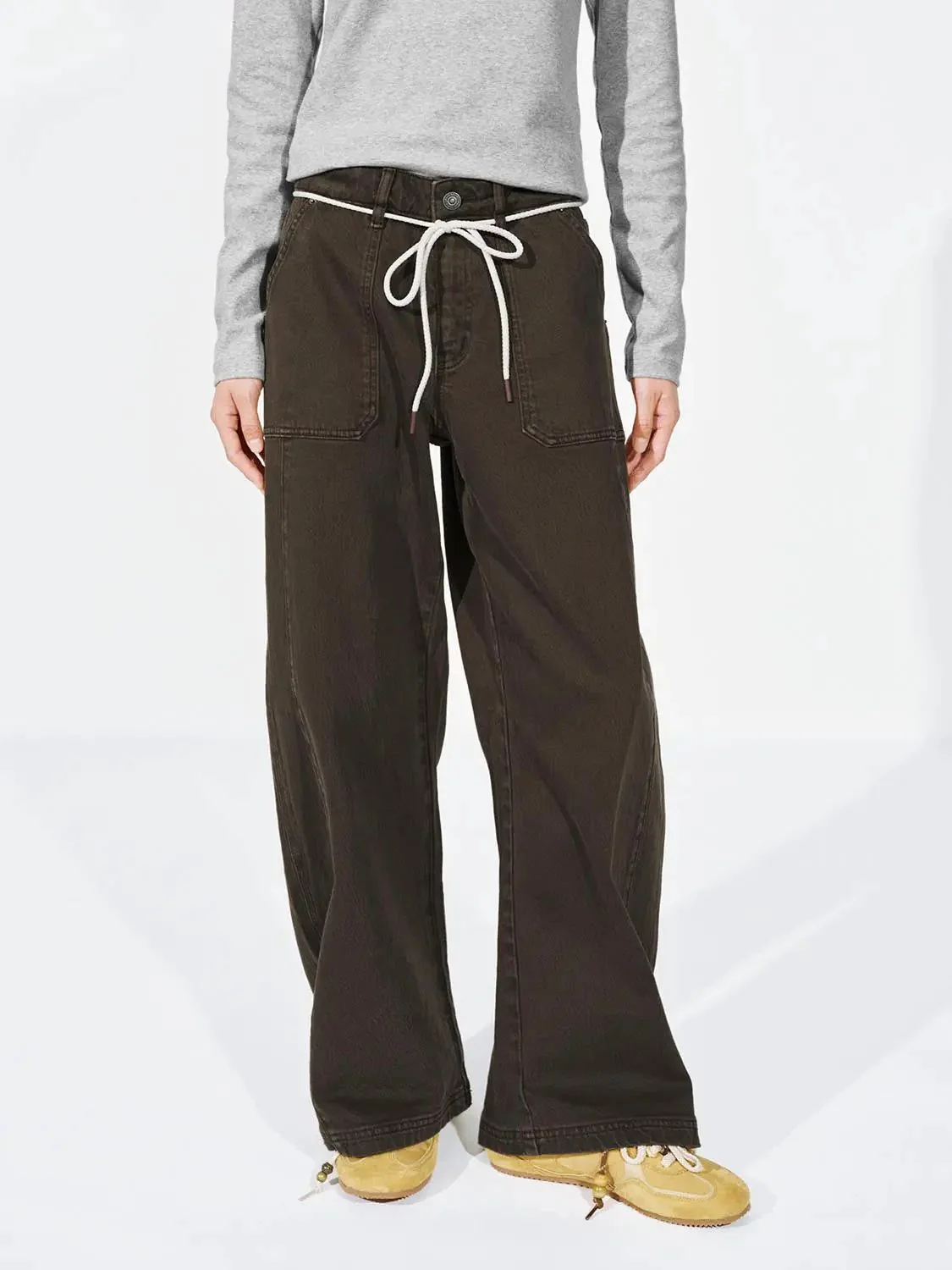 2800-tie-waist-barrel-leg-jeans-1.webp Tie Waist Barrel Leg Jeans