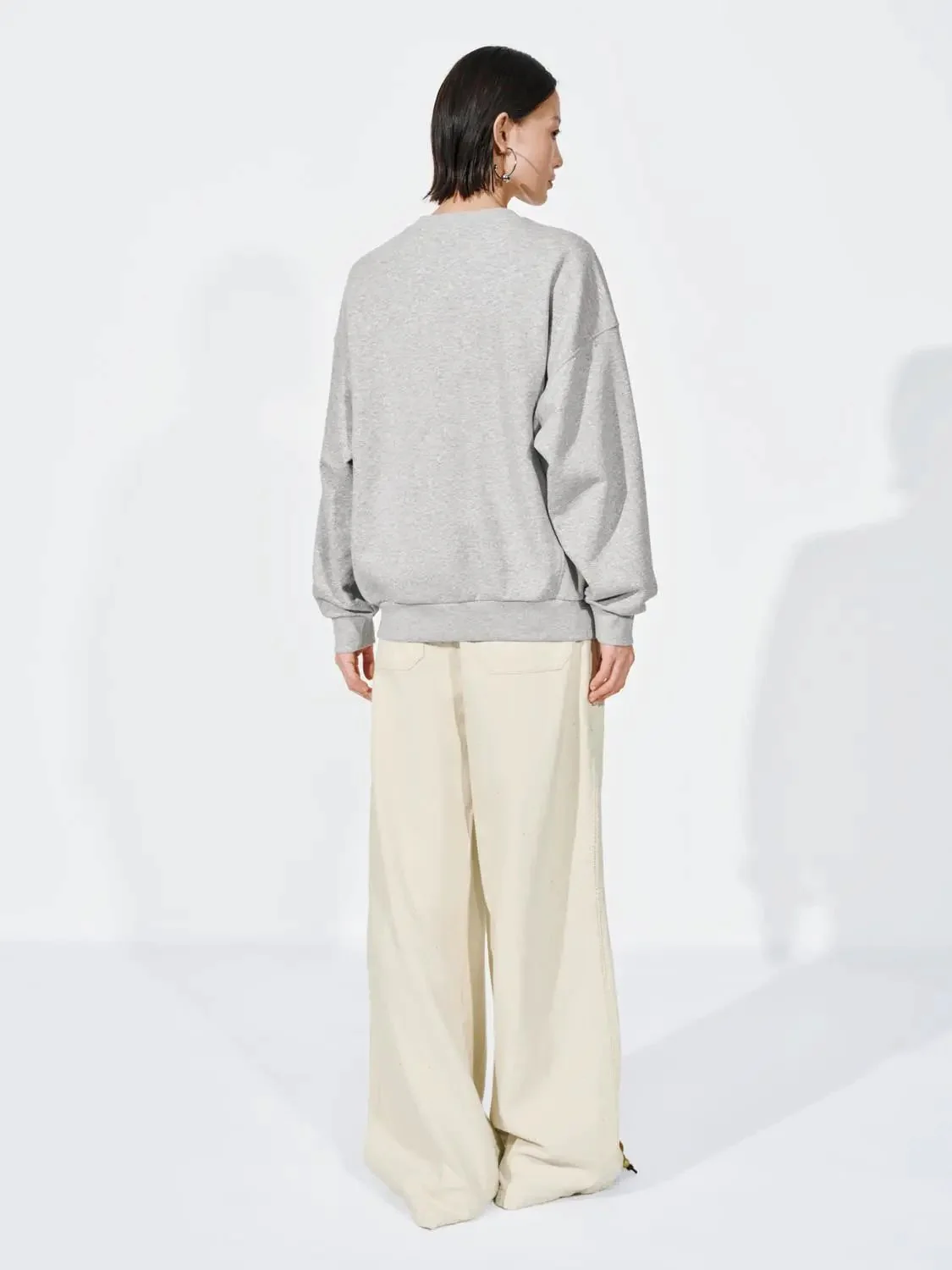 Drawstring Wide Leg Jeans