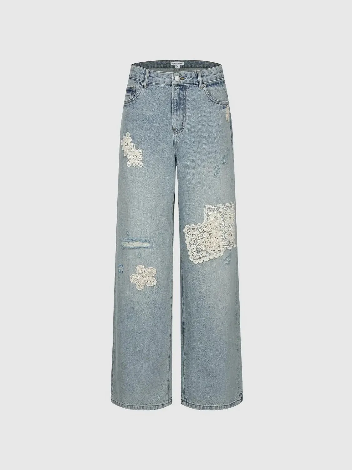 2897-lace-patch-wide-leg-jeans-2.webp Lace Patch Wide Leg Jeans