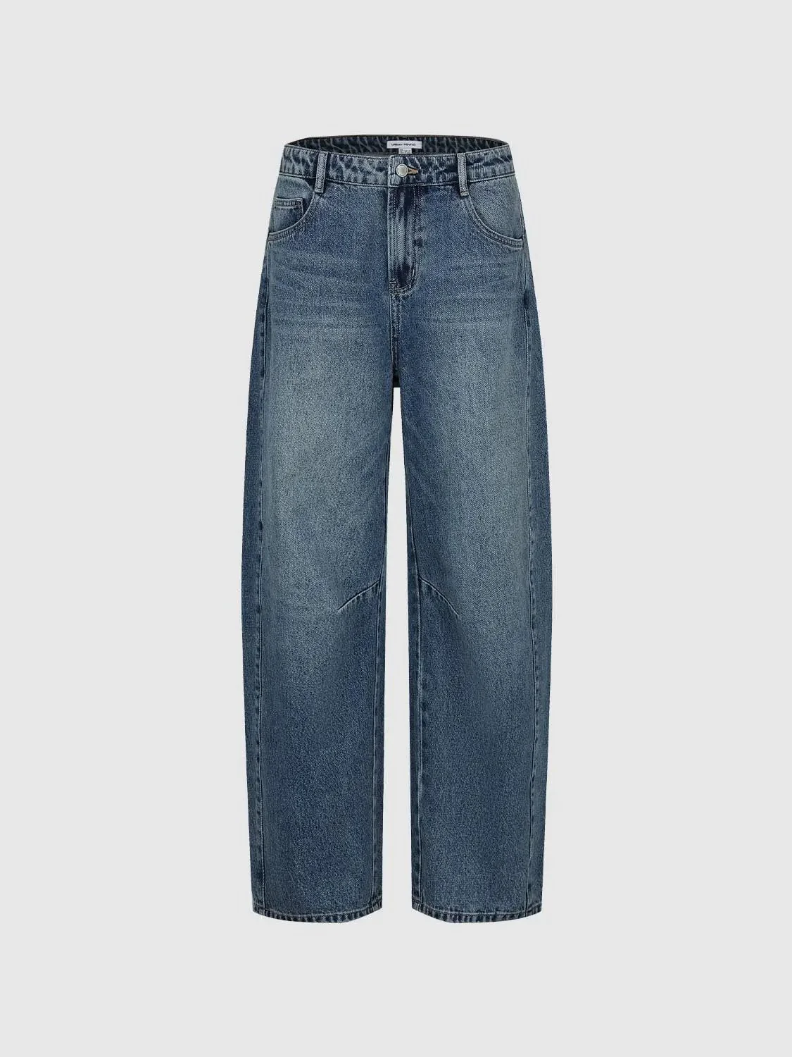 2936-soft-cotton-barrel-leg-vintage-wash-jeans-2.webp Soft Cotton Barrel Leg Vintage Wash Jeans