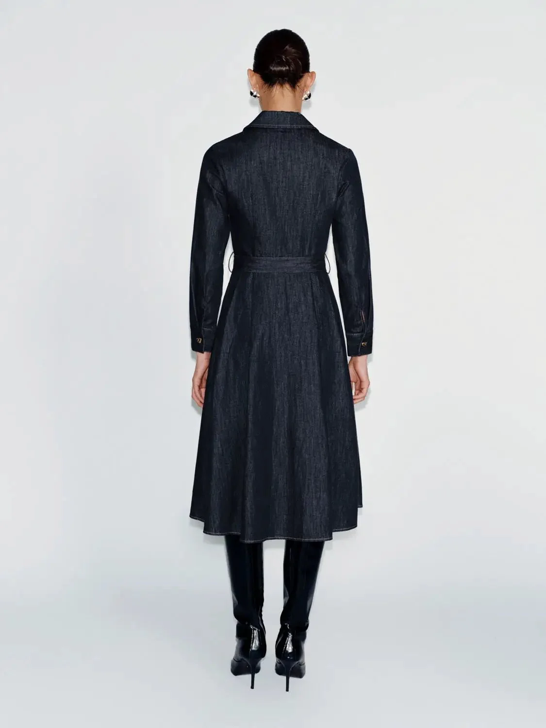 3031-collared-long-sleeve-denim-midi-dresses-6.webp Collared Long Sleeve Denim Midi Dresses