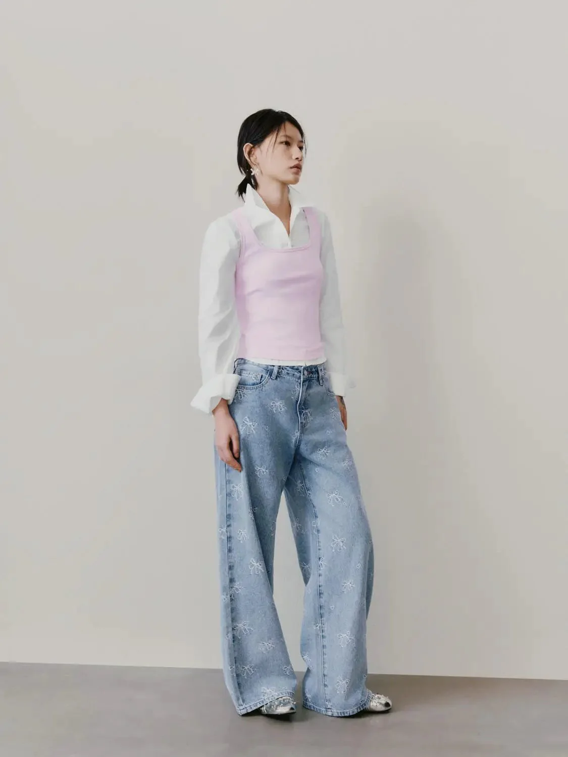 3071-bow-detail-wide-leg-jeans-5.webp Bow Detail Wide Leg Jeans