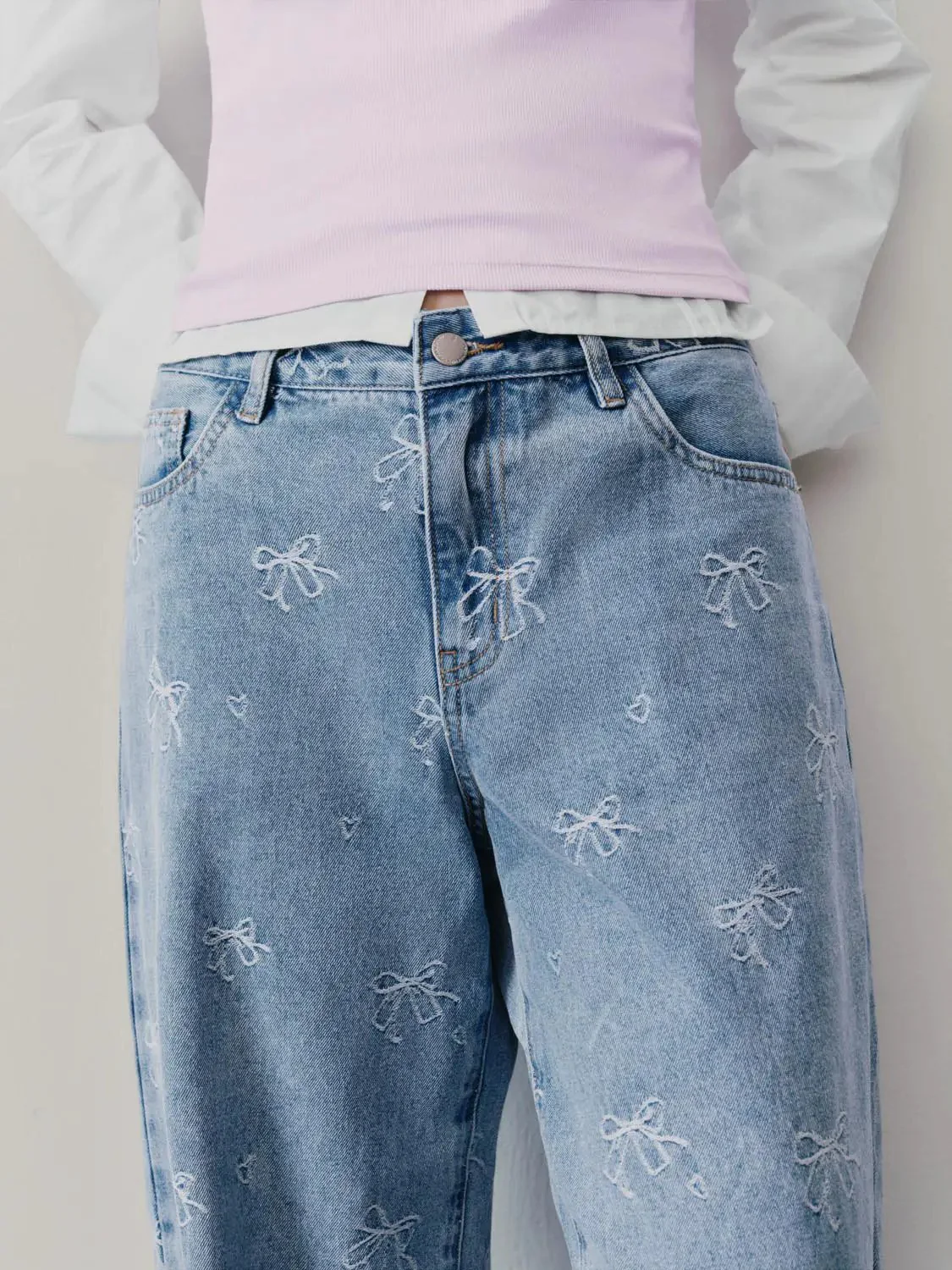 3071-bow-detail-wide-leg-jeans-7.webp Bow Detail Wide Leg Jeans