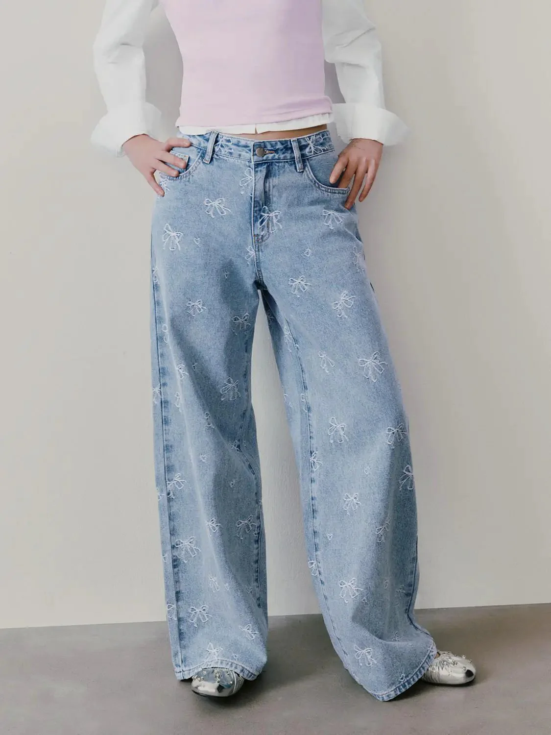 3071-bow-detail-wide-leg-jeans-9.webp Bow Detail Wide Leg Jeans